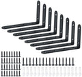 Alise 8Pcs Floating Shelf Brackets by Alise