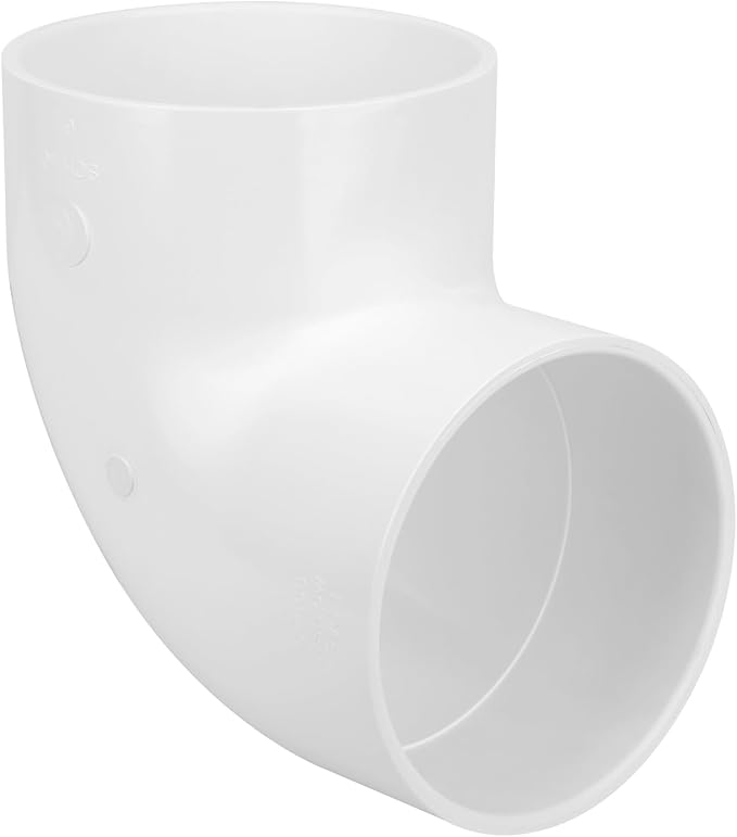 6 Inch 90 Degree Elbow 2 Way Right Angle PVC Pipe Fitting, Furniture Build by Lswteiz