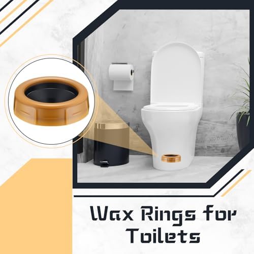 Marsui 4 Pack Toilet Wax Ring Thick Toilet Bowl Wax Ring Gasket - Image 5