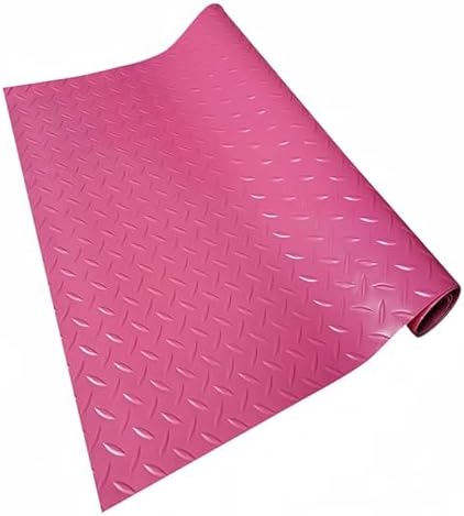 Workshop Mat Pink 1.3×9m, Bench Mat, Workroom Flooring, Heavy Duty Protection by Unknown