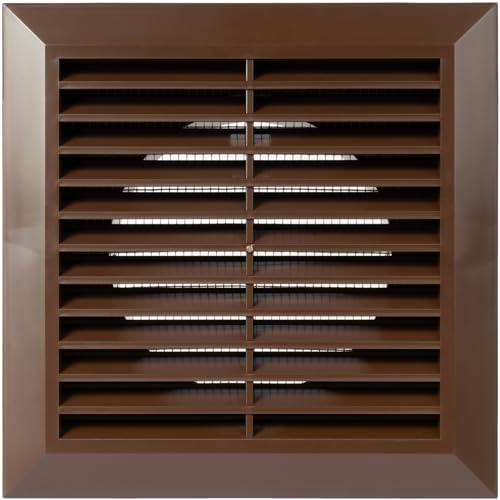 Brown 4" Inch Ventilation Grille by ECOPROVENT