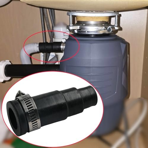Garbage Disposal Dishwasher Connector Kit, Dishwasher Drain Hose Adapter - Image 5