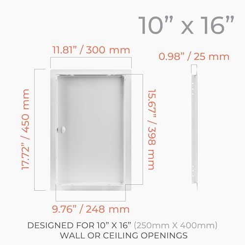 10 x 16 Inch Metal Access Panel - Image 2