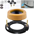 boeemi Toilet Flange Repair Kit Extra Thick Wax Ring Fits 3 or 4 Inch by boeemi