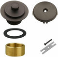 WELSAN Oil Rubbed Bronze Tub Drain and 1 Hole Faceplate Overflow Bath Kit by WELSANGREENHOME