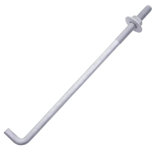 1/2" x 16" Concrete Anchor Bolts L Shaped, Hot-Dip Galvanized - Image 7