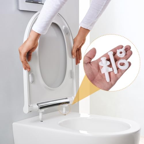 6 PCS Toilet Seat Screws Replacement Toilet Seat Screws Replacement - Image 6