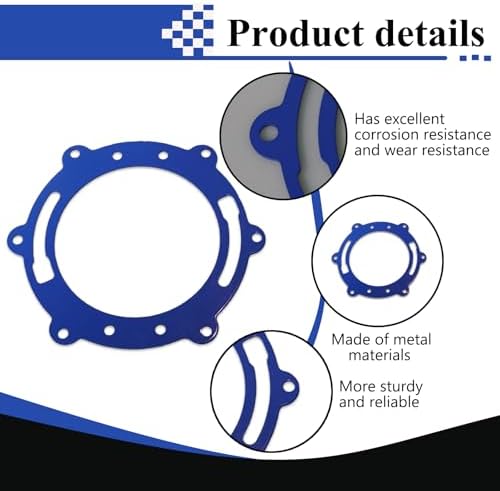 2 PCS 4506993 Toilet Flange Repair Metal Ring - Image 3