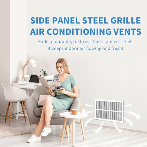 30x6 Return Air Grille, Air Return Vent Cover, AC Vent Cover, 30x6 Cold Air - Image 4