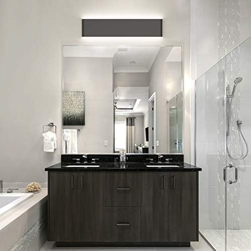 Aipsun 24in/20W Matte Black Modern Vanity Light Up and Down LED Vanity Light - Image 5