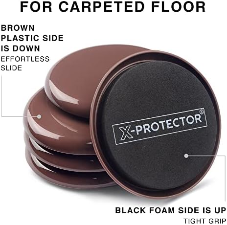 Furniture Sliders for Carpet X-PROTECTOR - Image 4