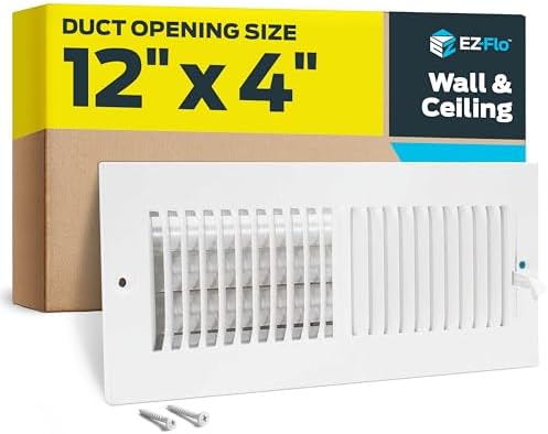 EZ-FLO 12 x 4 Inch Air Vent Cover by EZ-FLO