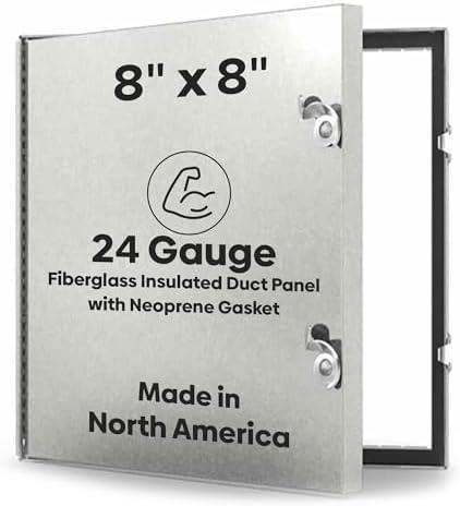 Best 8" x 8" Hinged Duct Access Panel by BestAccessDoors