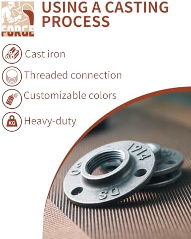 1/2 Inch Cast Iron Floor Flange Fittings - Image 3