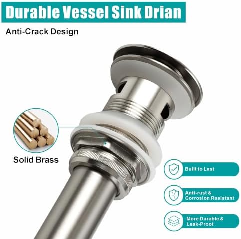 SKOWLL Bathroom Sink Drain - Image 3