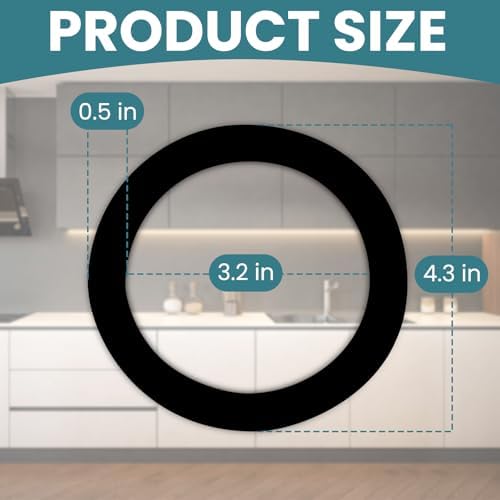 5 Pcs Garbage Disposal Sink Seal Gasket, Putty-Free Flange Seal Gasket - Image 2