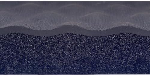 M+A Matting Hog Heaven Industrial-Grade Anti-Fatigue Mat | OSHA Yellow Striped - Image 4