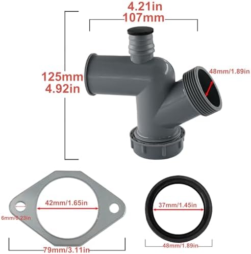 Garbage Disposal Drain Elbow Kit Compatible - Image 2