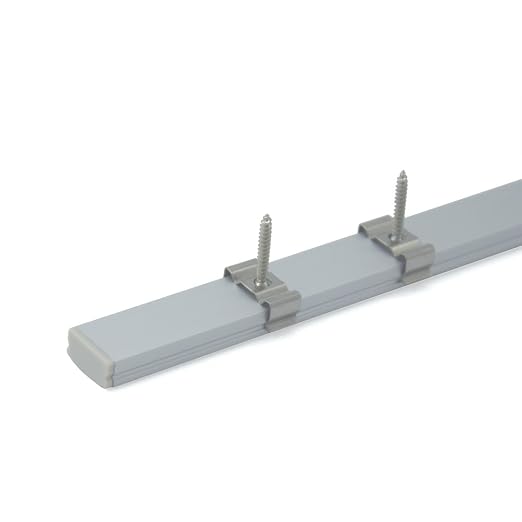 hunhun 10-Pack 6.6ft/ 2Meter U Shape LED Aluminum Channel System - Image 5