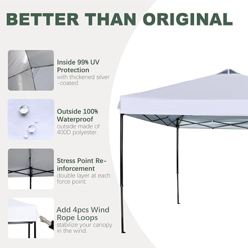 12x12 Canopy Replacement Top - Image 3