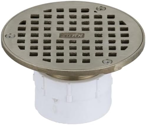Zurn FD2210-PV2 Adjustable Floor Drain, PCV Body by Zurn