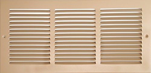 HVAC Premium 16'' x 8'' Flat Stamped Steel Return Air Grille by HVACPremium