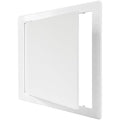 10" x 10" White ABS Plastic Plumbing Access Panel by ECOPROVENT
