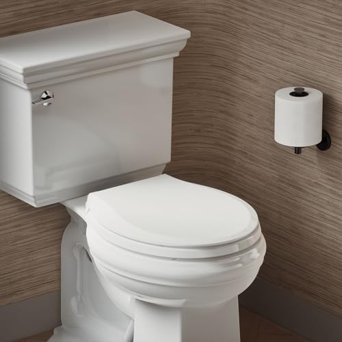 KOHLER 4639-RL-0 Cachet ReadyLatch Round Toilet Seat Soft Close - Image 2