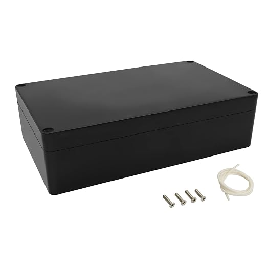 Project Box ABS Plastic Junction Box IP65 Waterproof Hobby Box Electrical Boxes by LeMotech