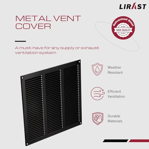 10x10 Vent Cover with Built-in Screen - Image 2