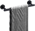 Nolimas Matte Black Bath Towel Bar Single Bars Towel Rack Rod Classic Wall by Giveyourbathroomanewlook