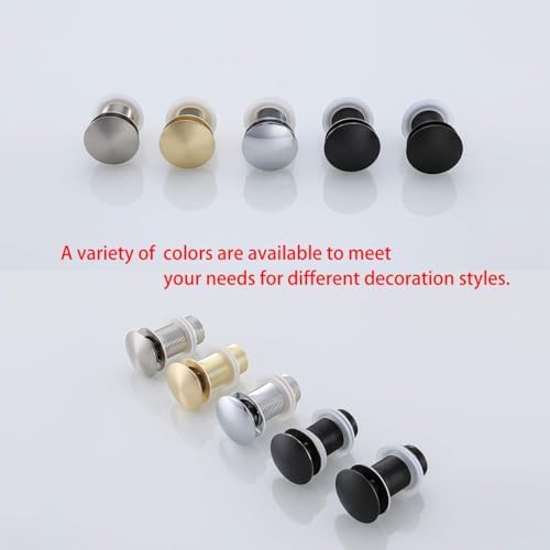 RANDOM Bathroom Faucet Vessel Vanity Sink Pop Up Drain Stopper Without Overflow. - Image 6