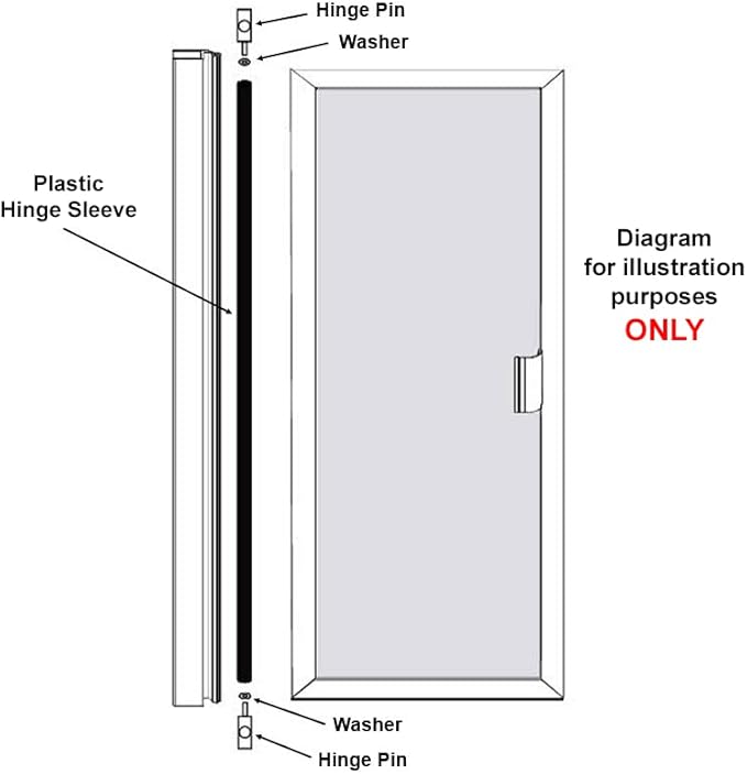 Gordon Glass® Plastic Hinge Sleeve ONLY - Image 5