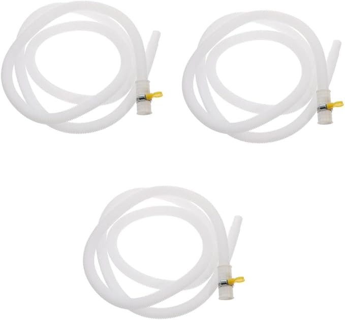 IMIKEYA 3pcs Washing Machine Drain Hose Extension Flexible Drainage Pipe - Image 6