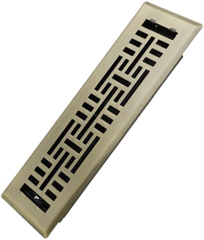 Howeall 2x10 Inches Heavy Duty Walkable Floor Register Easy Adjust Air Supply by Howeall