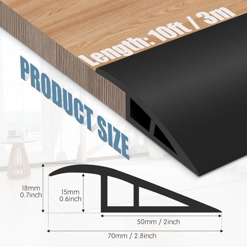 Floor Transition Strip Door Threshold 118" Floor Transition Reducer Trim on The - Image 2