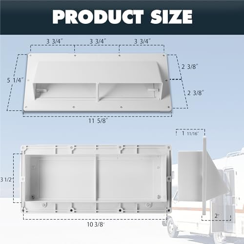TonGass RV Range Hood Vent Cover - Image 2