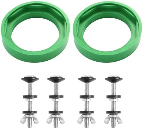 2 Packs 3" Toilet Tank to Bowl Gasket by HYiJiaQi