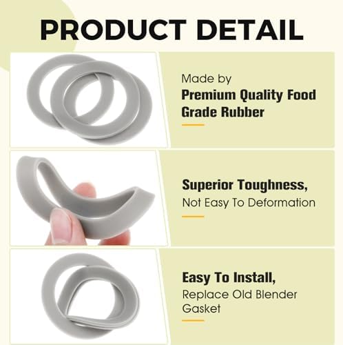 Blender O-Ring Gasket Seal Rubber Rings Replacement - Image 3