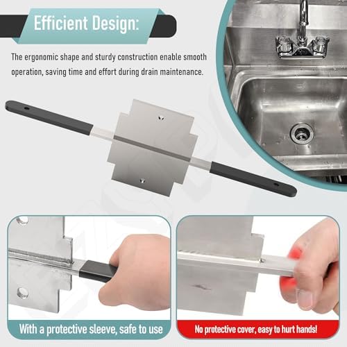 Waste Drain Tool for 3 Tier Sink in Commercial Kitchen - Image 7