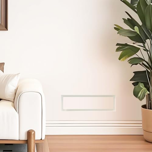 4x12 Inch Steel Recessed Flush Wall Vent Cover - Image 5