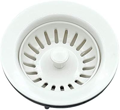 Basket Strainer 4 Inch ABS Plastic Kitchen Sink Drain - Image 2