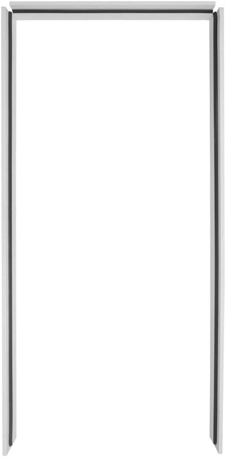 Yard & Home DIY Exterior White Door Jamb Frame Kit, Pine Wood, Finger Jointed - Image 3