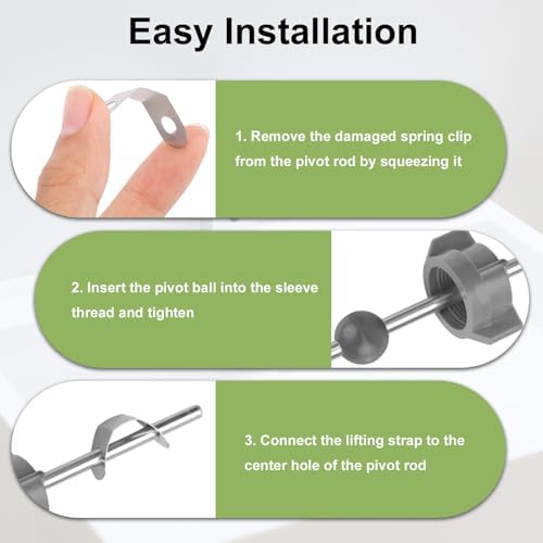 16pcs Pop-Up Clevis Clips Compatible - Image 5