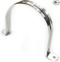 304 Stainless Steel Two-Hole Pipe Strap by Unknown