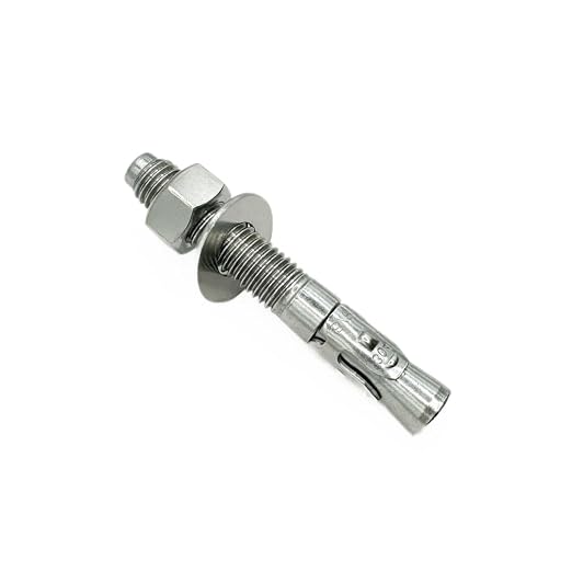 Mighty Fasteners Wedge Anchors – Heavy-Duty 304 Stainless Steel Expansion Bolts by We%E2%80%99reFastenedtoYourNeeds