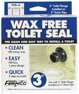 Fernco FTS-3 3" Wax Free Toilet Seal by Unknown