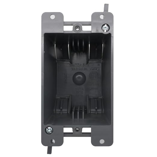 MAKERELE 20 cu 1-Gang Old Work Electrical Outlet Box（12 Pack） | Plastic - Image 6