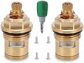 Brass Faucet Cartridge Replacement Kit M20 x 1.5 Ceramic Valve Pair by Unknown