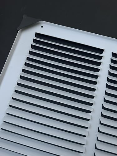 Fits 20x10 Duct Opening Stamped Steel Return Air Grille Vent Cover Grille - Image 4